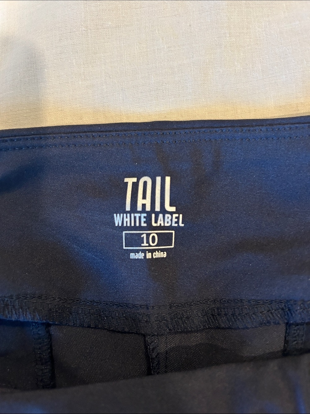 Tail White Label Navy Athletic Shorts